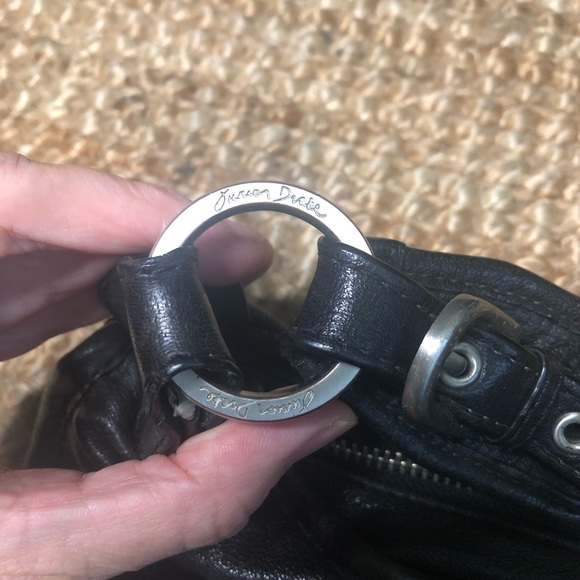 Junior Drake Leather Hobo Bag Purse - Picture 10 of 10